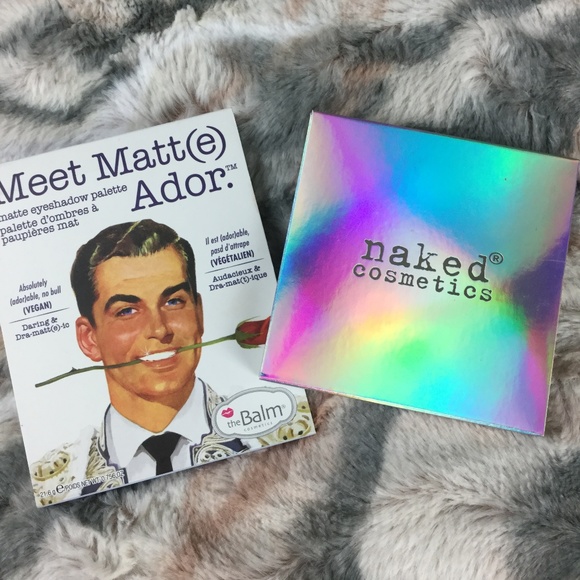 naked cosmetics Other - TheBalm Meet Matt(e) Ador & Naked Cosmetics Bundle